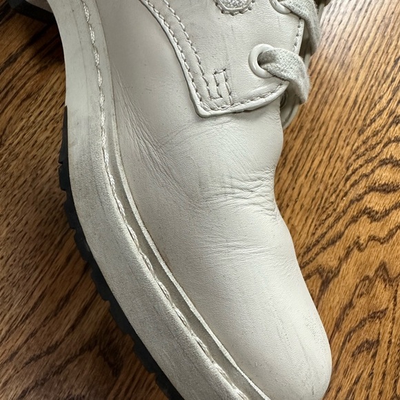 Fendi Vitelli Combat Boot Cream size 37 - Picture 12 of 14